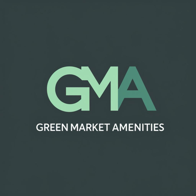cool greens lettermark logo for gma